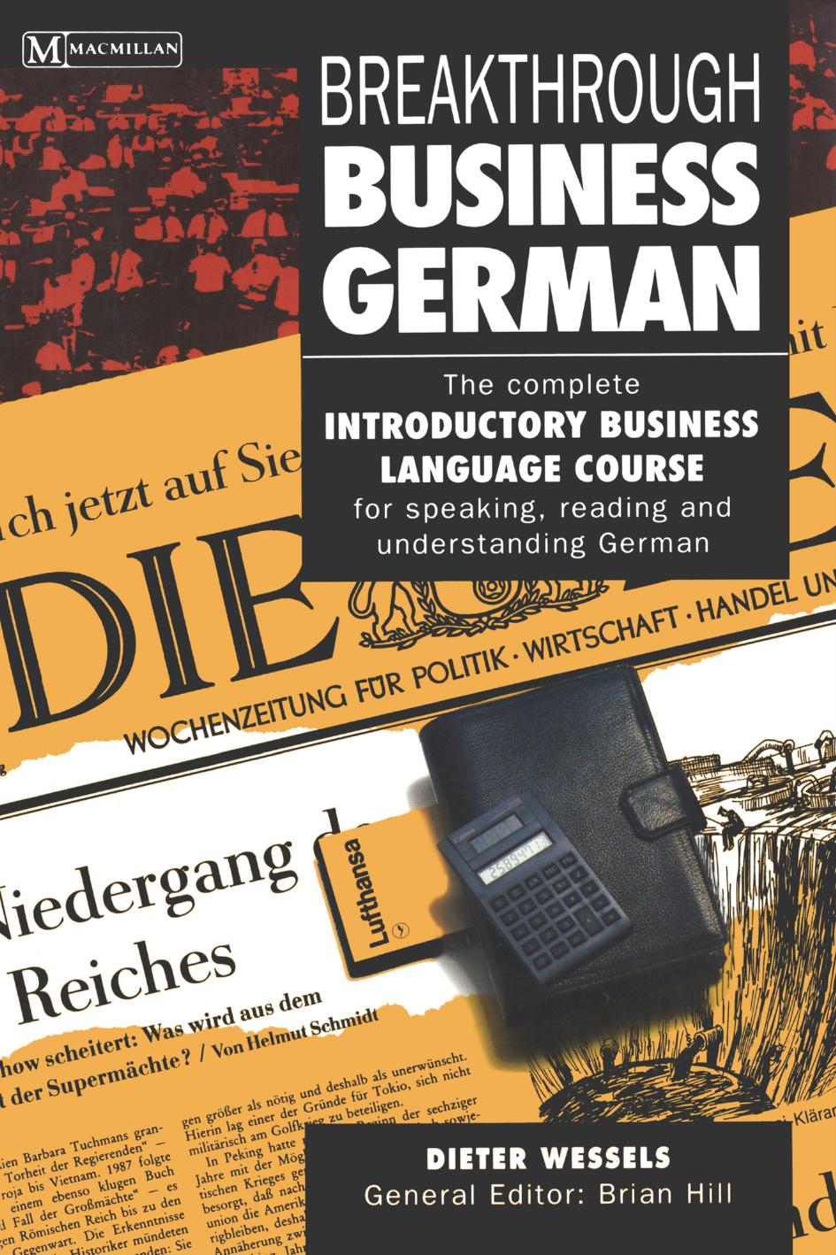Business German by Dieter Wessels