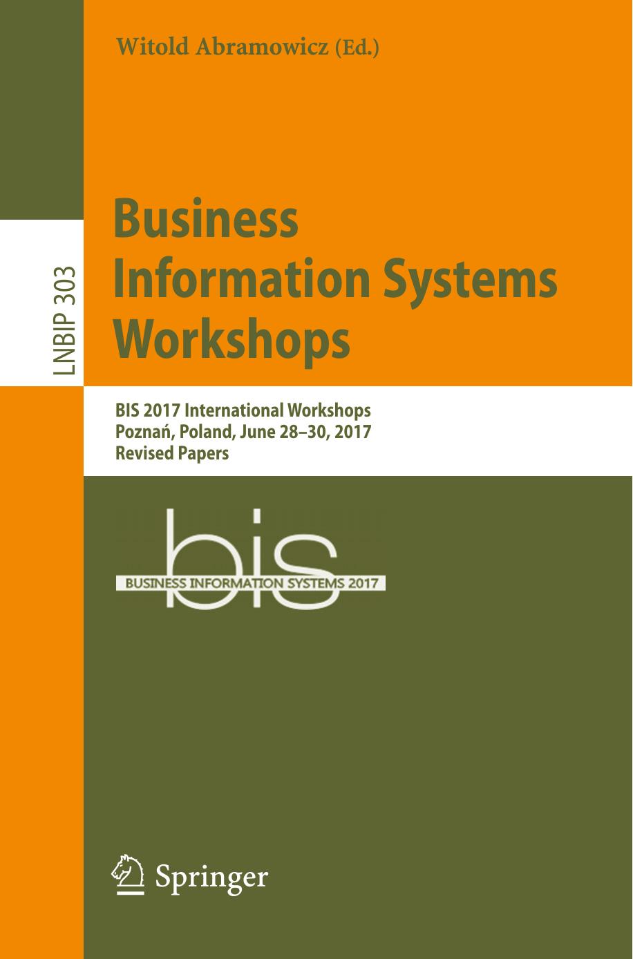 Business Information Systems Workshops by Unknow