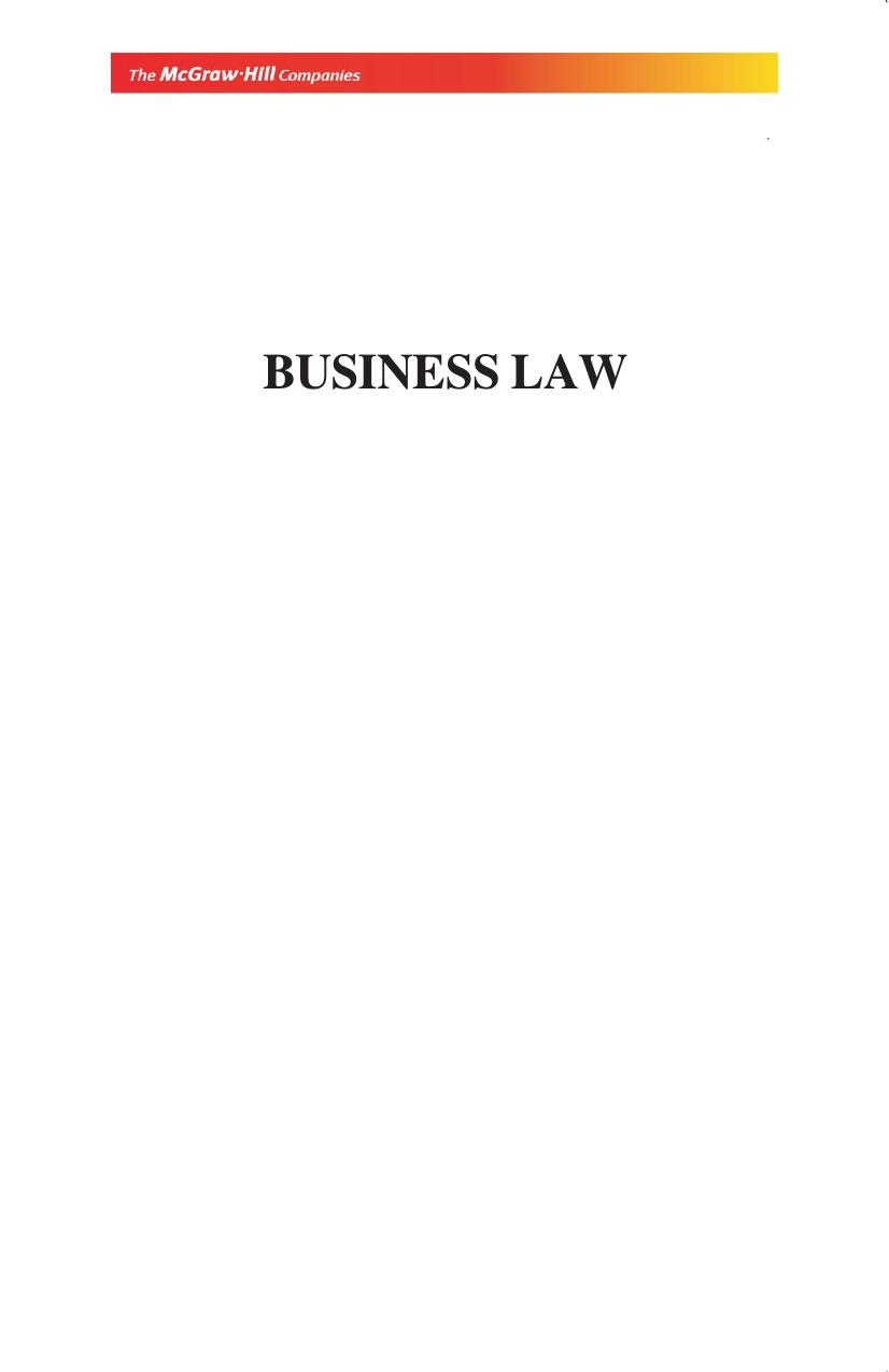 Business Law by V Balachandran S Thothadri