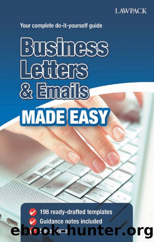 Business Letters & Emails Made Easy by David Crosby