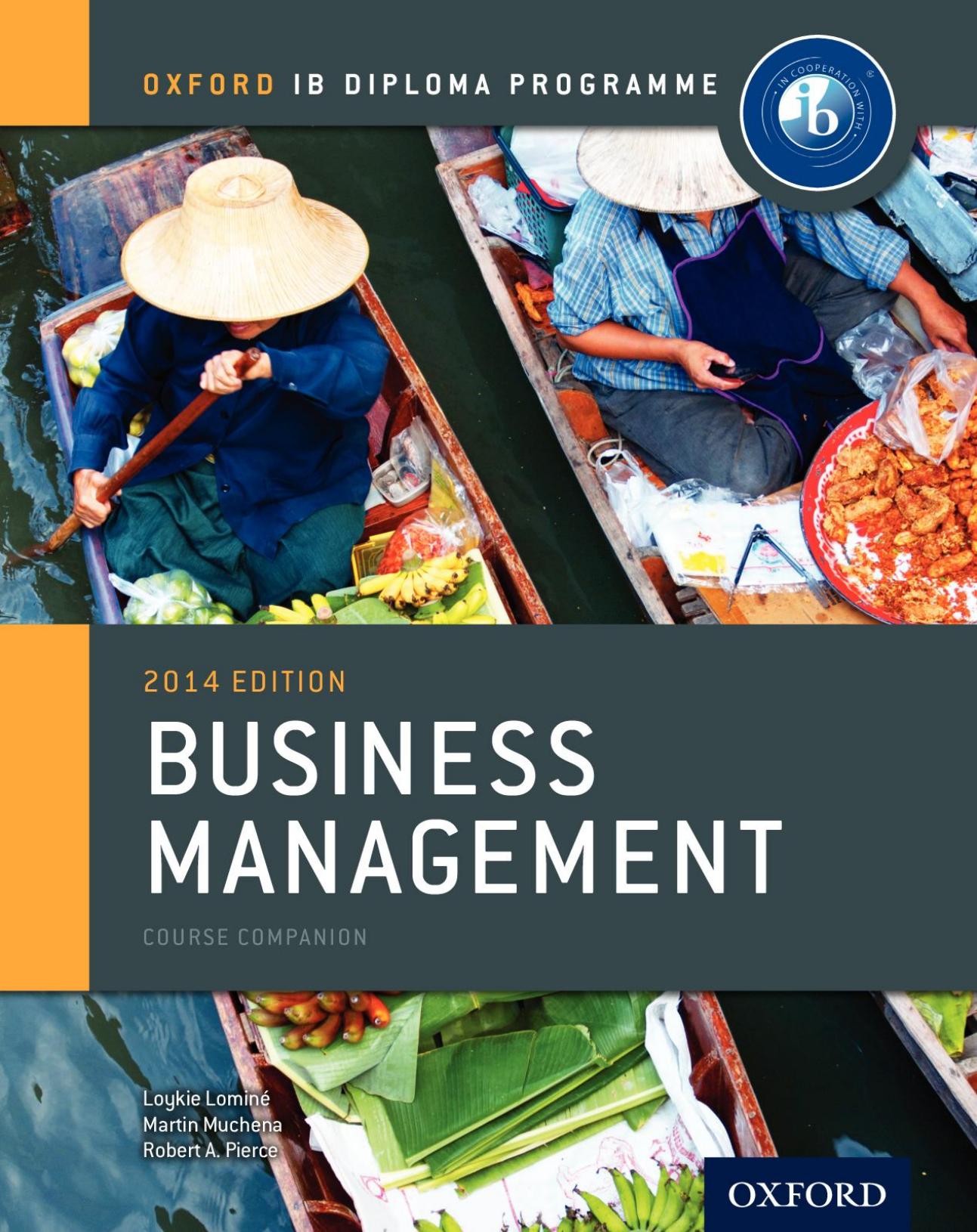 Business Management by Unknown