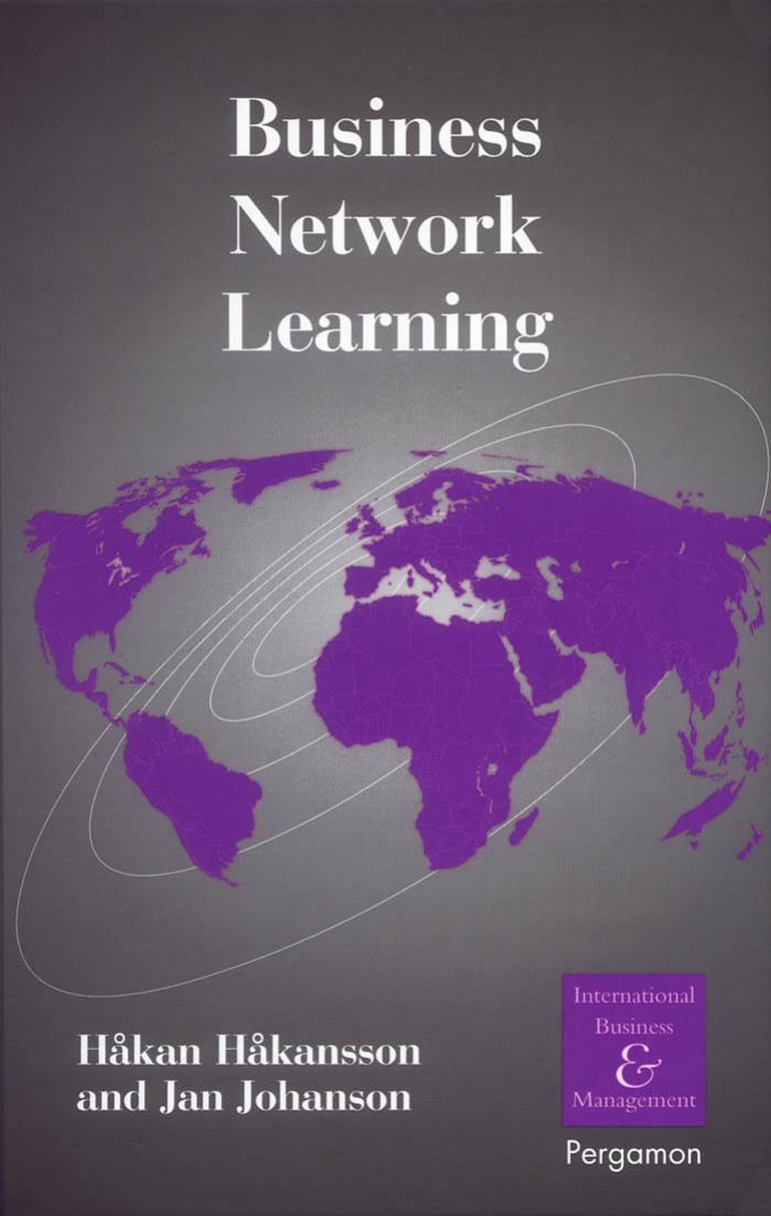 Business Network Learning (International Business and Management) by J. Johanson
