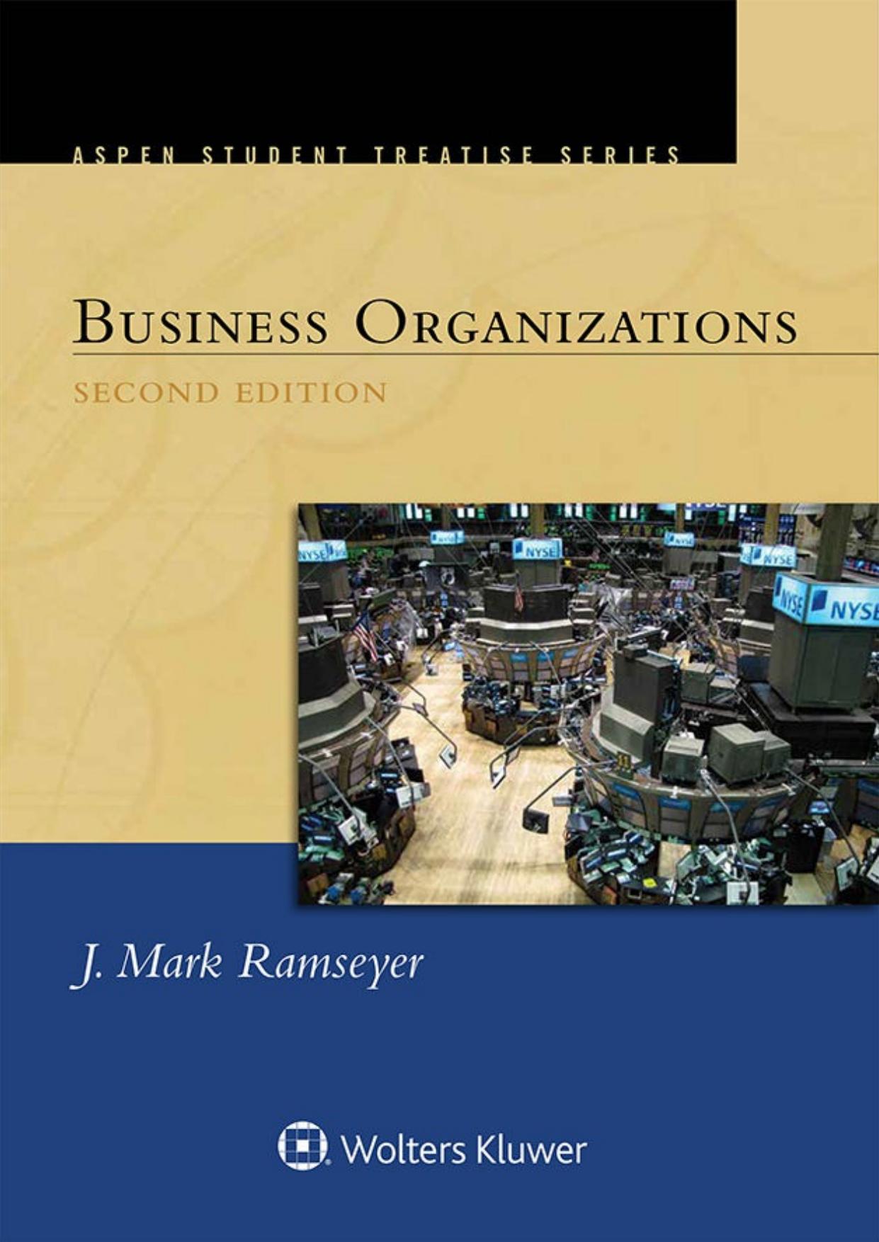Business Organizations by J. Mark Ramseyer