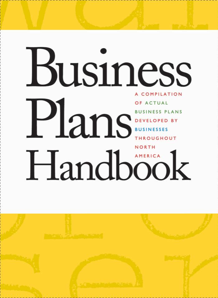Business Plans Handbook by Unknown