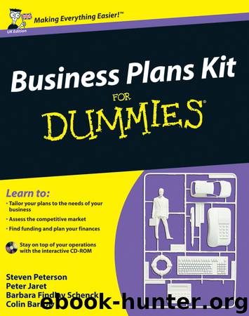 Business Plans Kit For Dummies by Steven D. Peterson