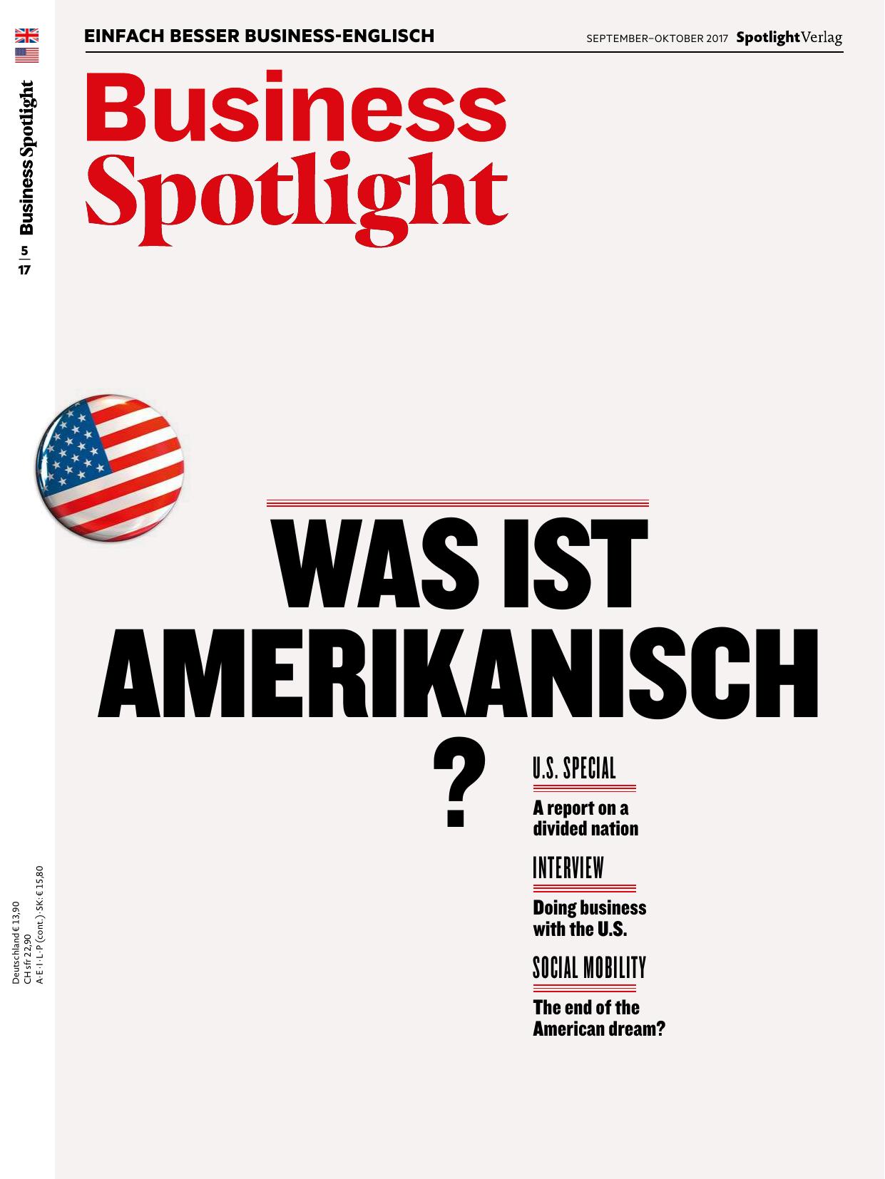 Business Spotlight - September-Oktober 2017 by Unknow
