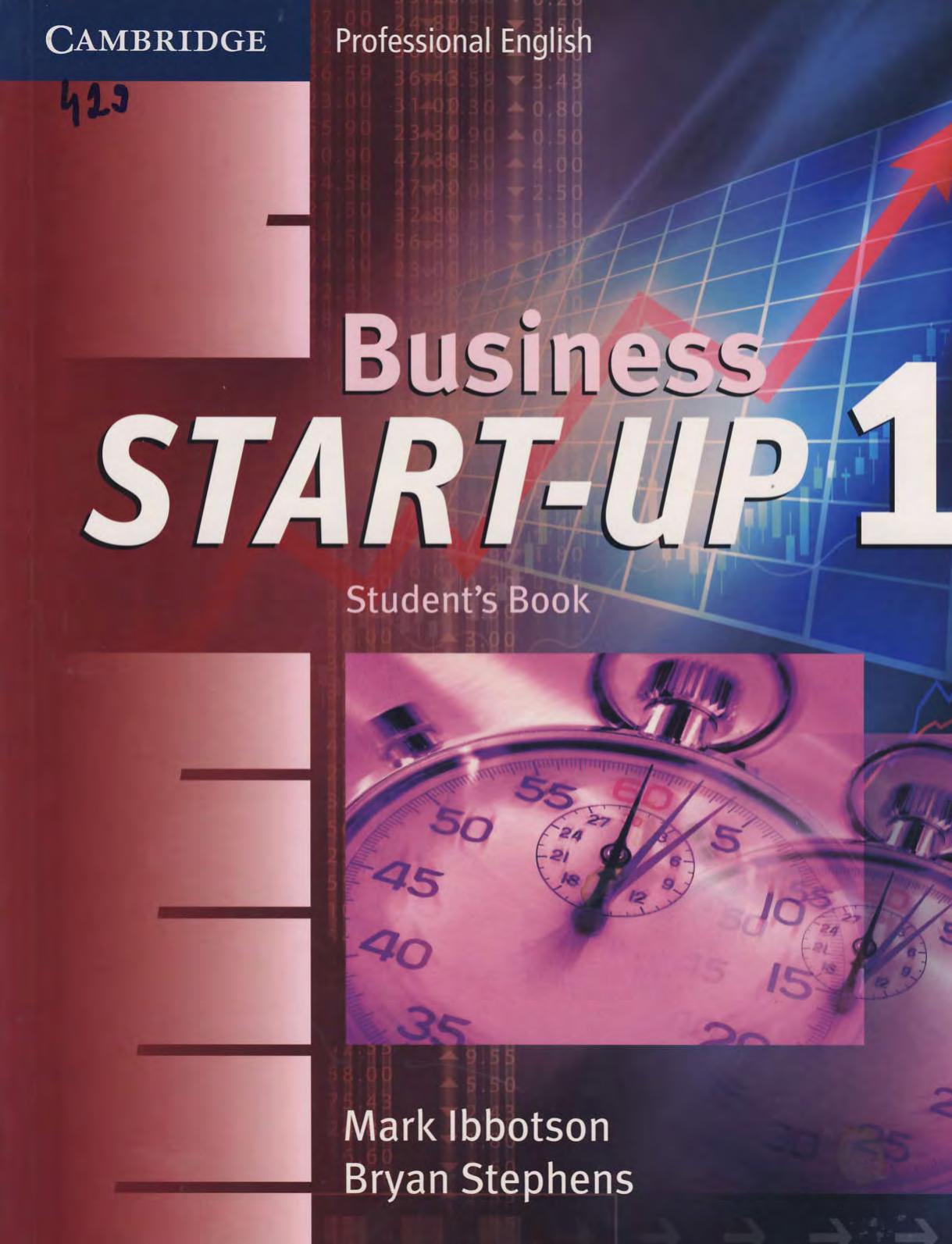 Business Start-Up 1 Student's Book Klett Edition by Mark Ibbotson Bryan Stephens