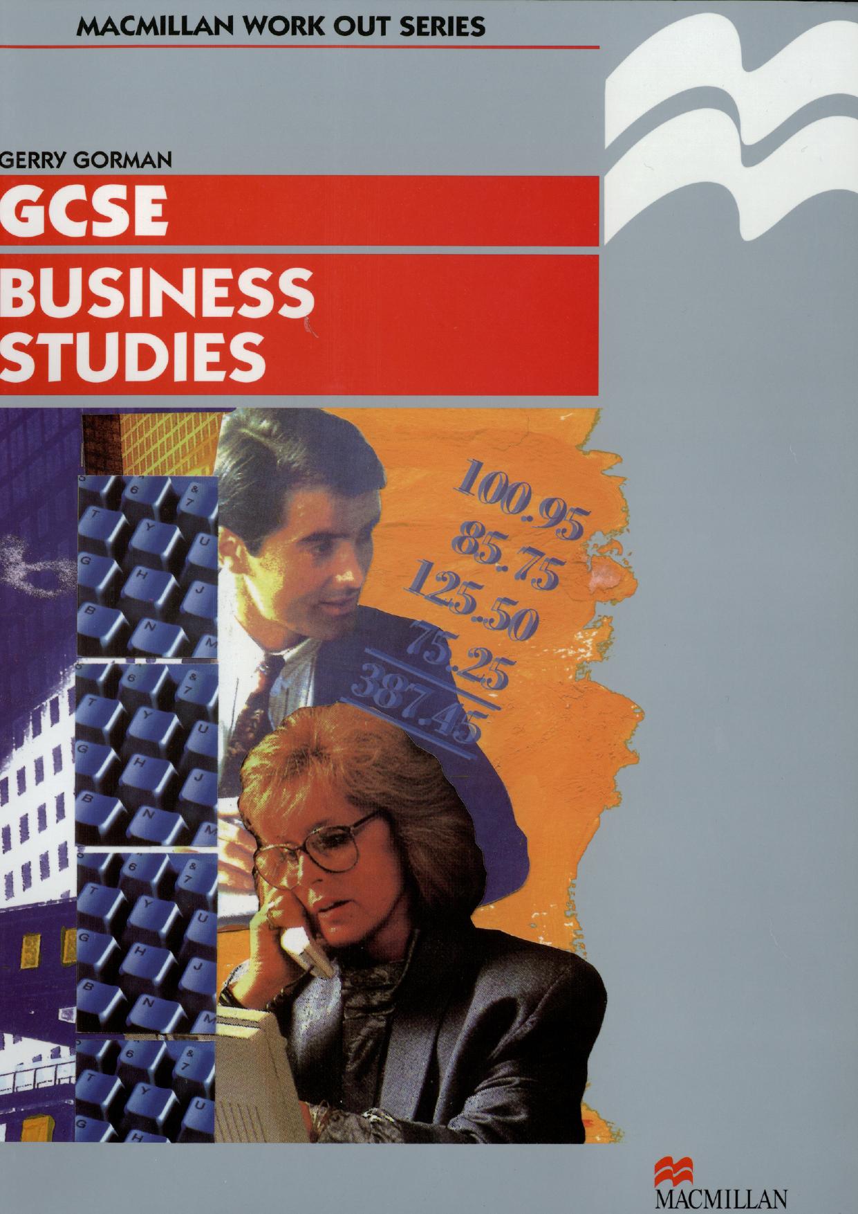 Business Studies GCSE by G. Gorman (auth.)