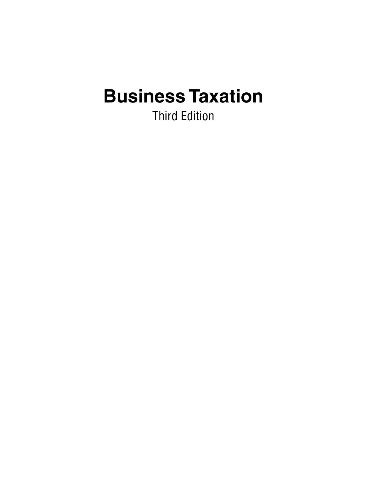 Business Taxation by Akhileshwar Pathak
