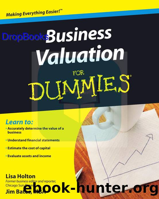 Business Valuation for Dummies ISBN by 0470344016 DropBooks APP