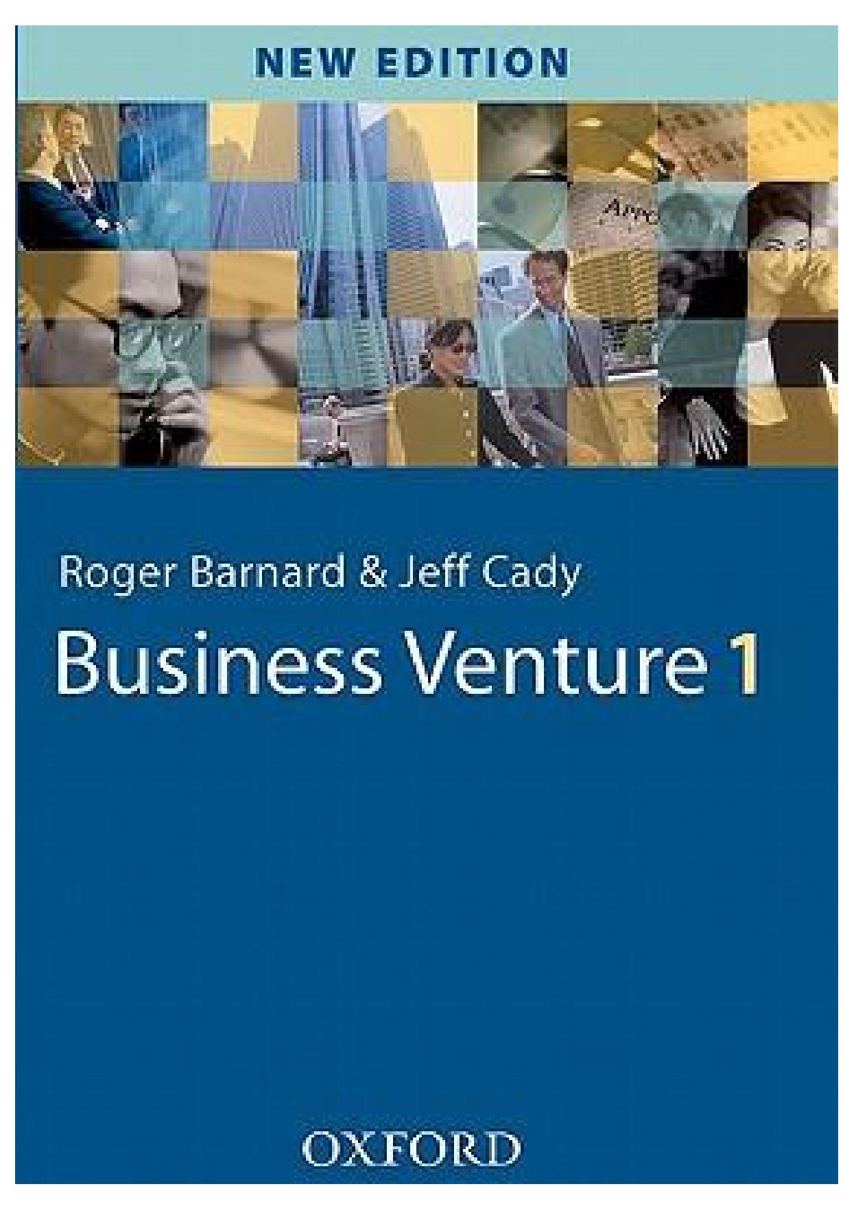 Business Venture 1 by Barnard Roger & Cady Jeff