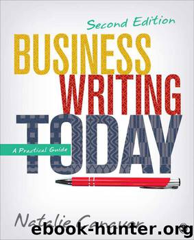Business Writing Today: A Practical Guide by Natalie C. Canavor