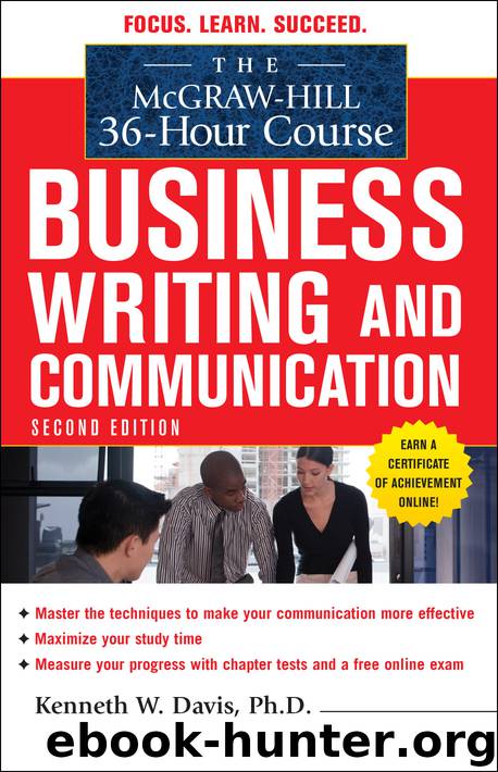 Business Writing and Communication by Kenneth Davis