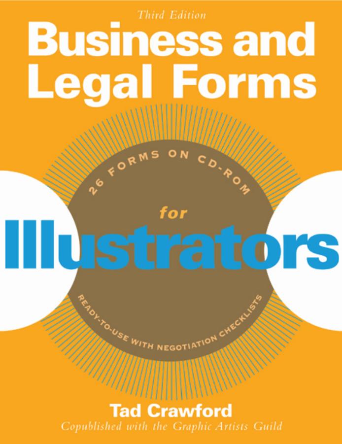 Business and Legal Forms for Illustrators by Tad Crawford