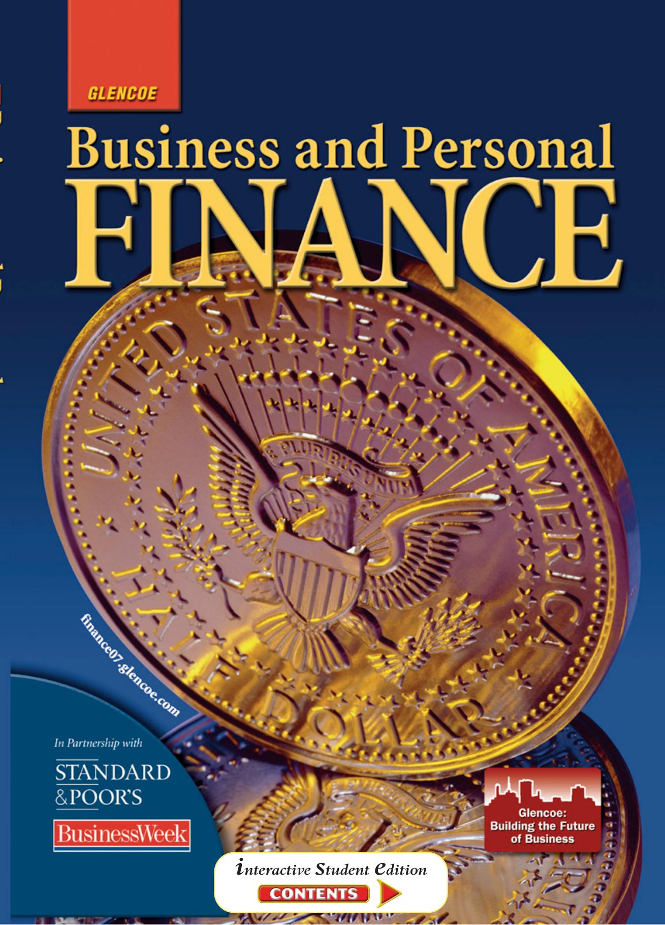 Business and Personal Finance, Student Edition by Glencoe McGraw-Hill