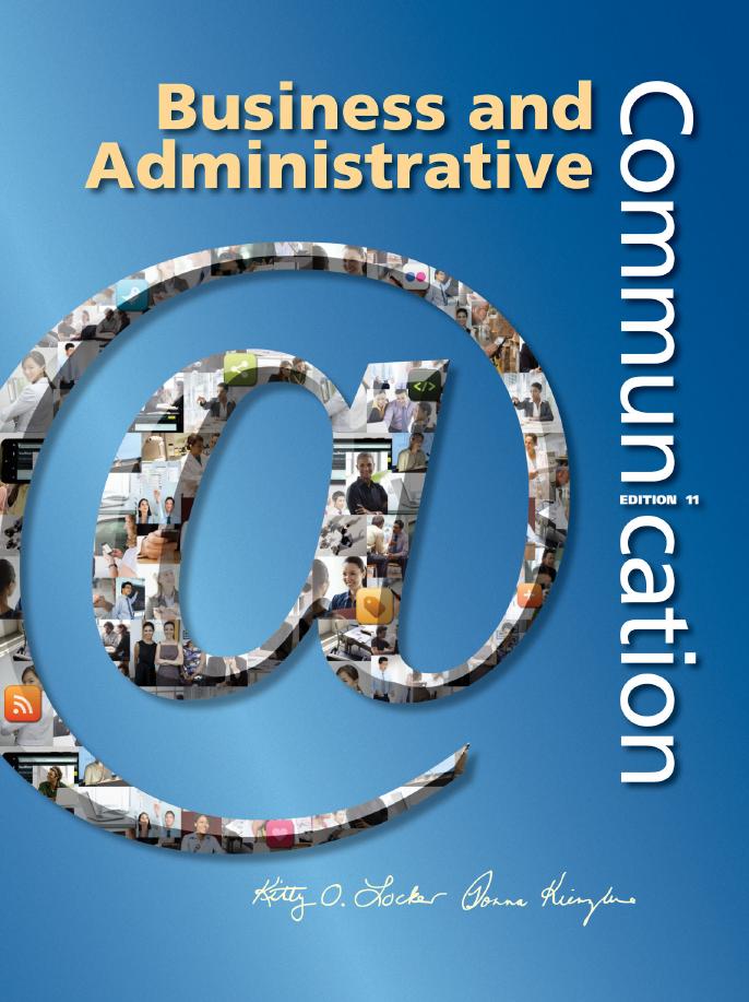 Business and administrative communication by Kienzler Donna S.; Locker Kitty O