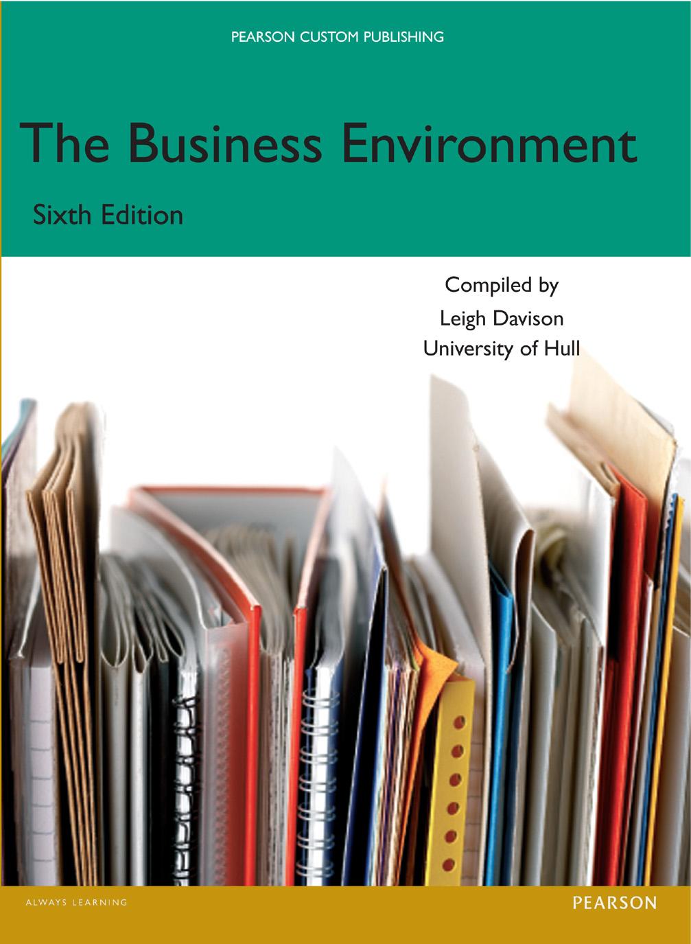 Business and its environment by John Sloman Kevin Hinde Dean Garratt