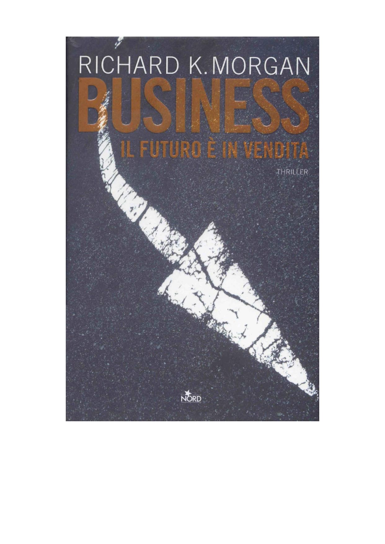Business by Richard K. Morgan