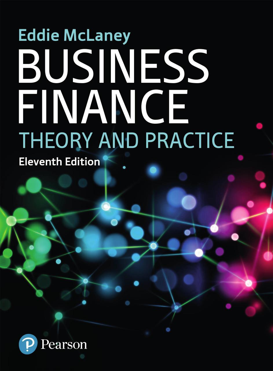 Business finance : Theory and practice by Mclaney