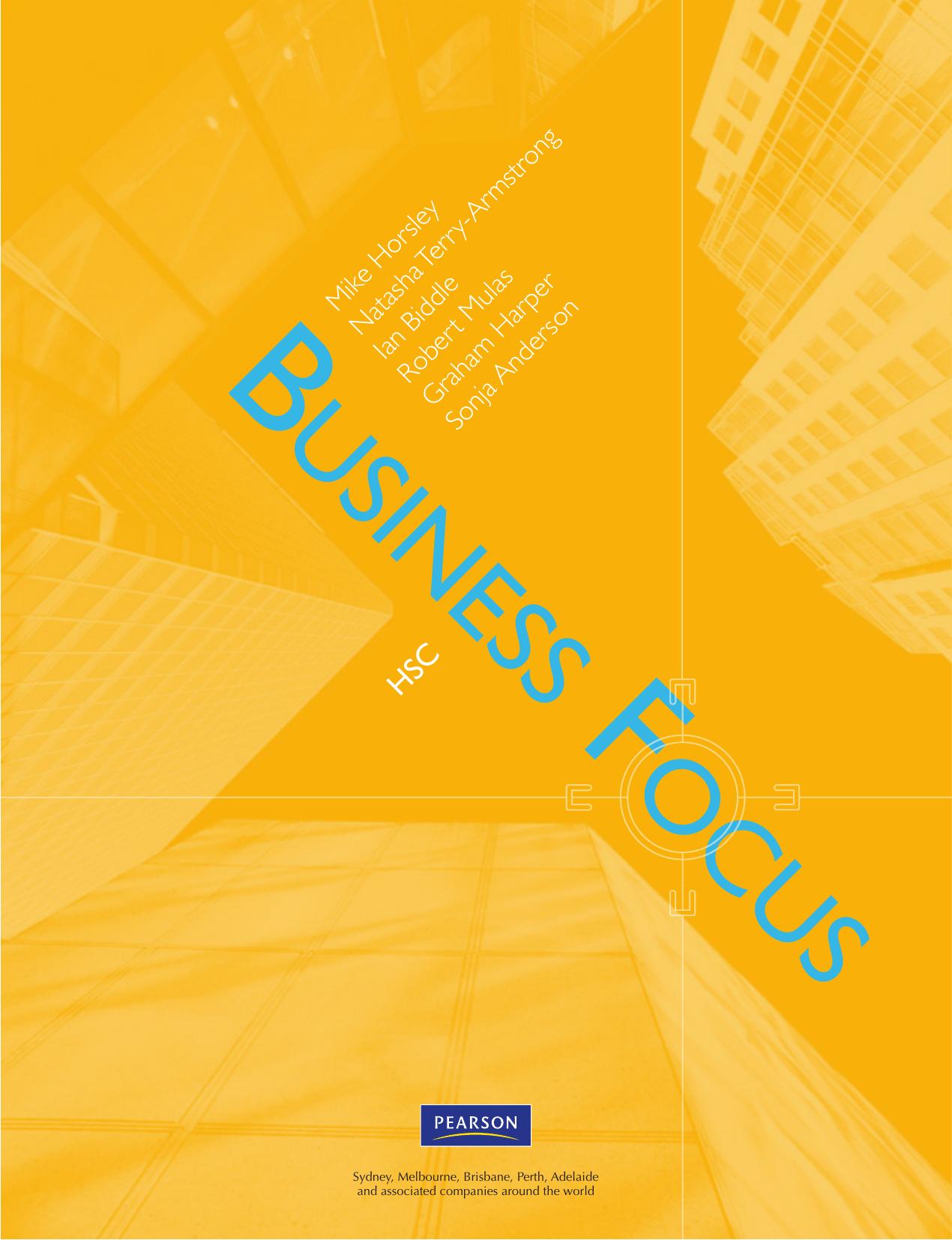 Business focus HSC by Mike Horsley