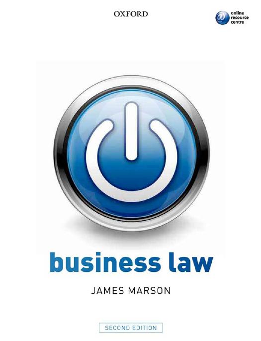 Business law by Marson James