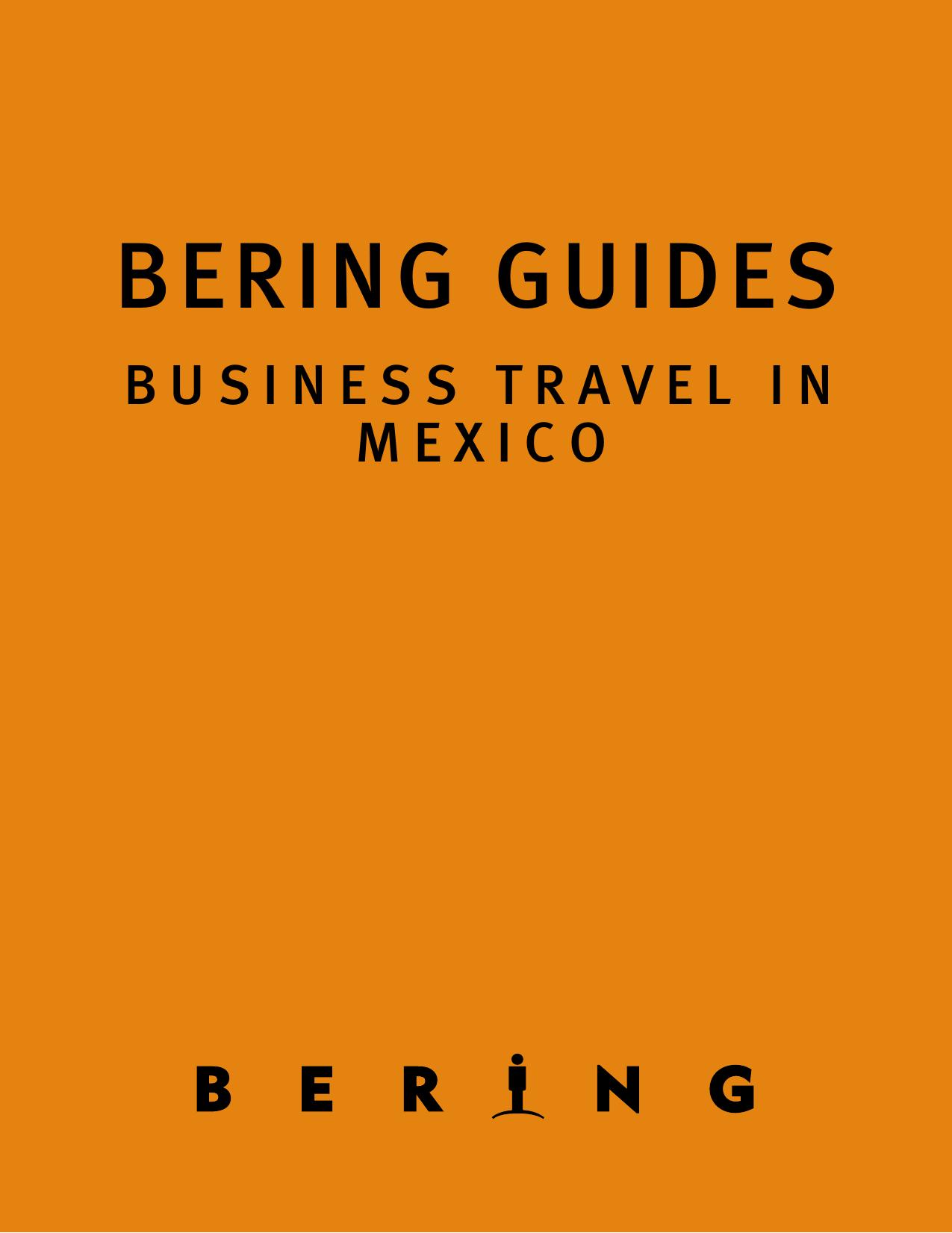 Business travel in Mexico (Bering guides) by Brigham Young University Marriott School of Management