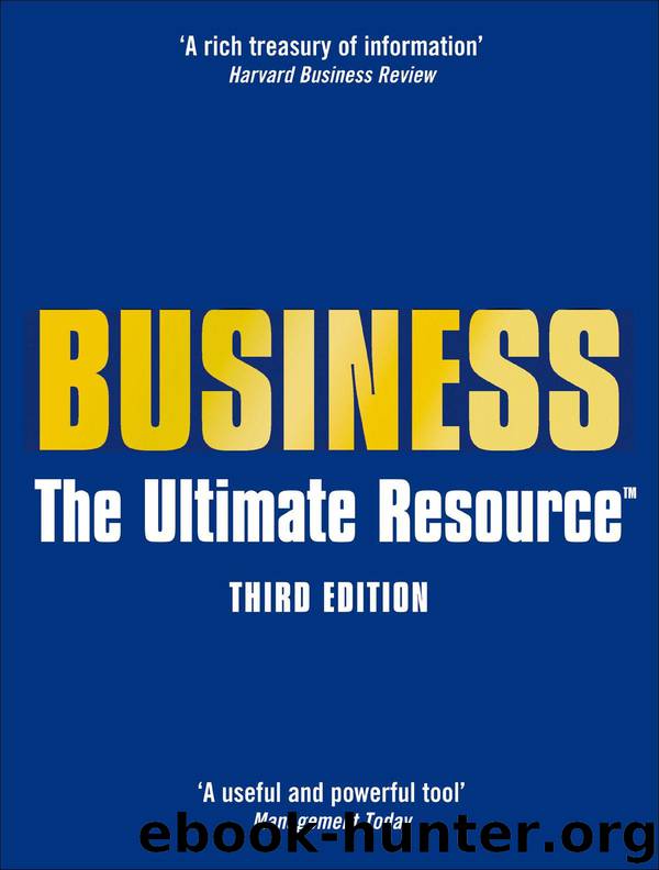 Business: The Ultimate Resource by Allen David & Bach David & Bartlett Christopher