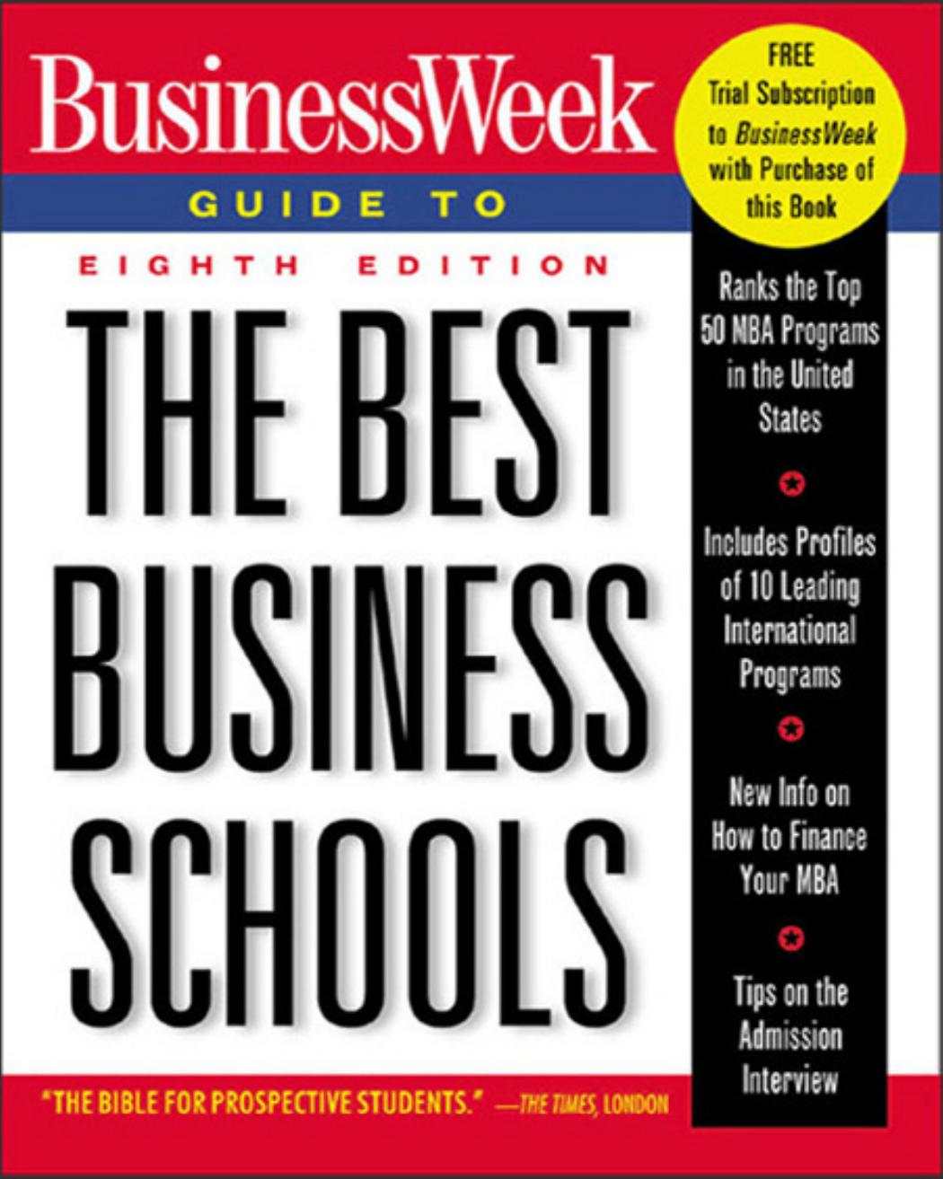 BusinessWeek Guide to The Best Business Schools (2003) by Businessweek