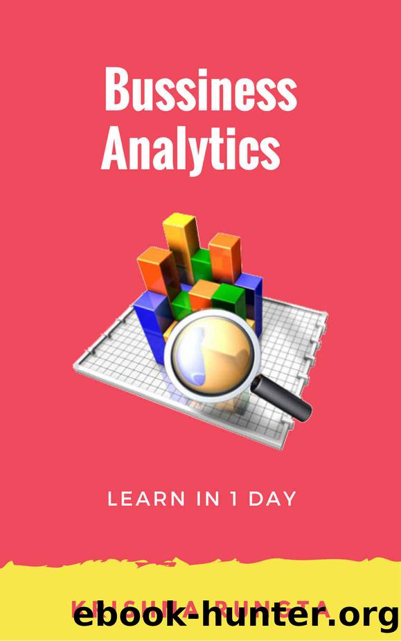 Bussiness Analytics: Learn in 1 Day: Beginners Guide to become a Business Analyst by Krishna Rungta