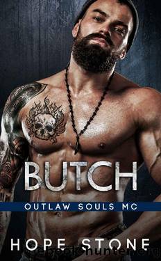 Butch: An MC Romance (Outlaw Souls Book 8) by Hope Stone