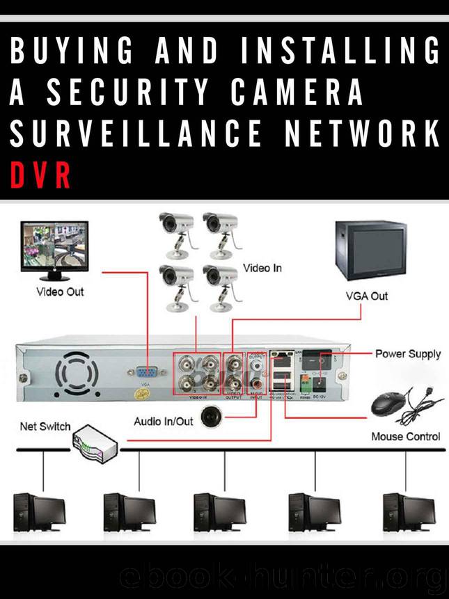 Buying and Installing a Security Camera Surveillance Network DVR-Includes how to connect to the internet for remote viewing with a smartphone or tablet. by Benetti B