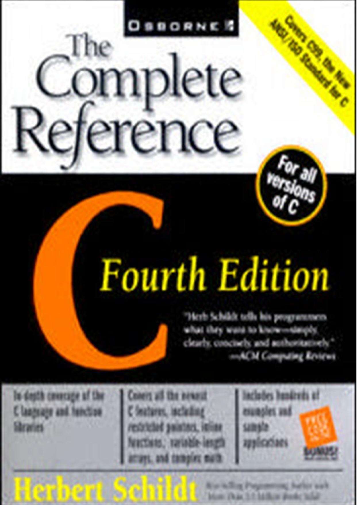C The Complete Reference by Herbert Schildt