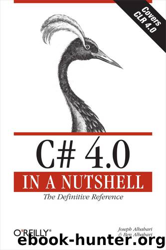 C# 4.0 in a Nutshell by Joseph Albahari & Ben Albahari