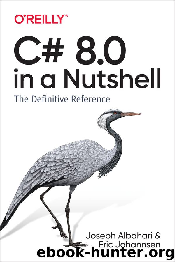 C# 8.0 in a Nutshell by Joseph Albahari