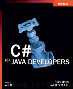 C# for Java Developers by Jones Allen Freeman Adam & Adam Freeman