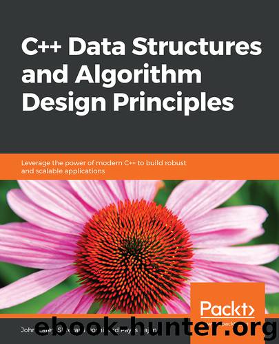 C++ Data Structures and Algorithm Design Principles by John Carey Shreyans Doshi & Payas Rajan