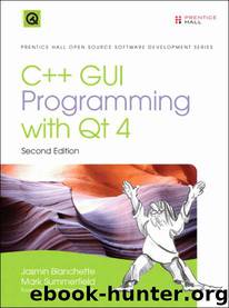 C++ GUI Programming with Qt4 (Second Edition) by Blanchette Jasmin & Summerfield Mark