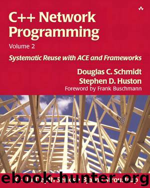 C++ Network Programming, Volume 2: Systematic Reuse with ACE and Frameworks by Stephen D. Huston & Douglas C. Schmidt