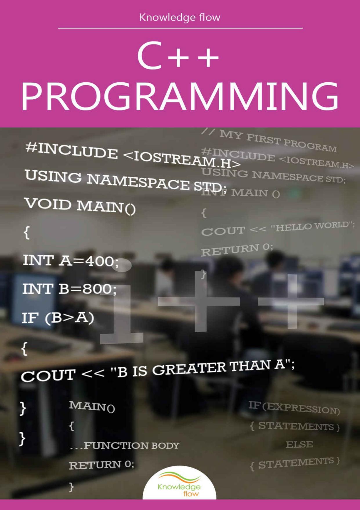 C++ Programming Language: by Knowledge flow by Knowledge flow