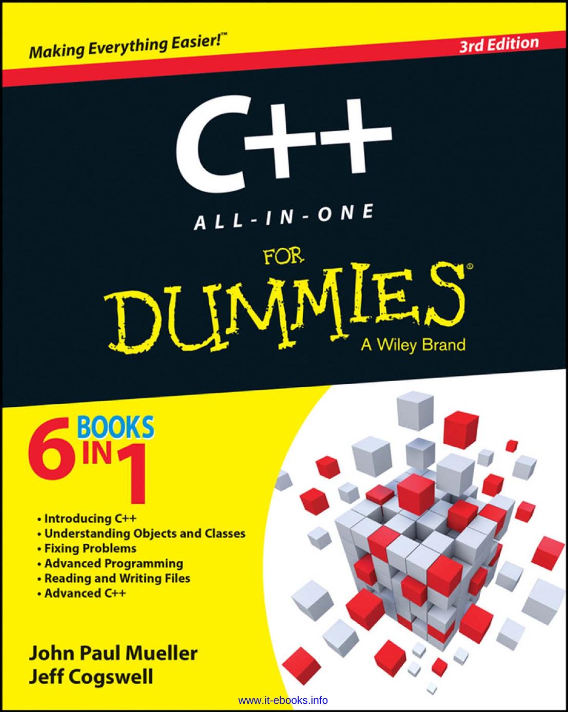 C++ all-in-one for dummies by John Paul Mueller Jeff Cogswell