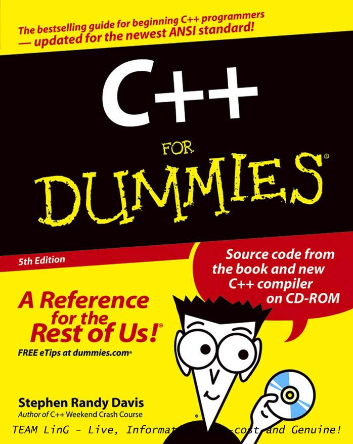 C++ for dummies by Stephen R Davis