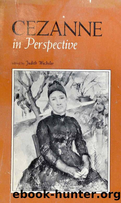 CÃ©zanne in Perspective by Judith Wechsler & Paul Cézanne (1839-1906) & H. W. Janson (Editor)