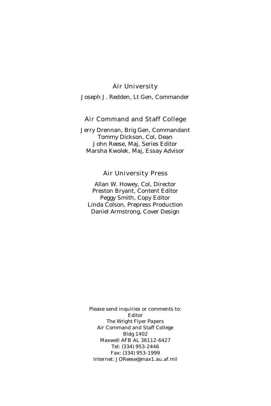 C-130 programmed depot maintenance (Wright flyer paper # 1) by John A Daniels - Major USAF