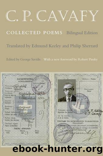 C. P. Cavafy by C. P. Cavafy