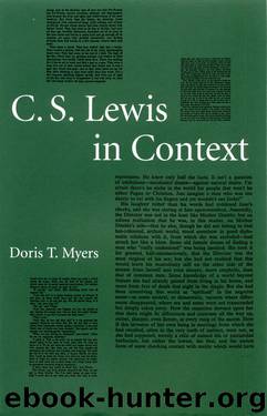 C. S. Lewis in Context by Doris T. Myers