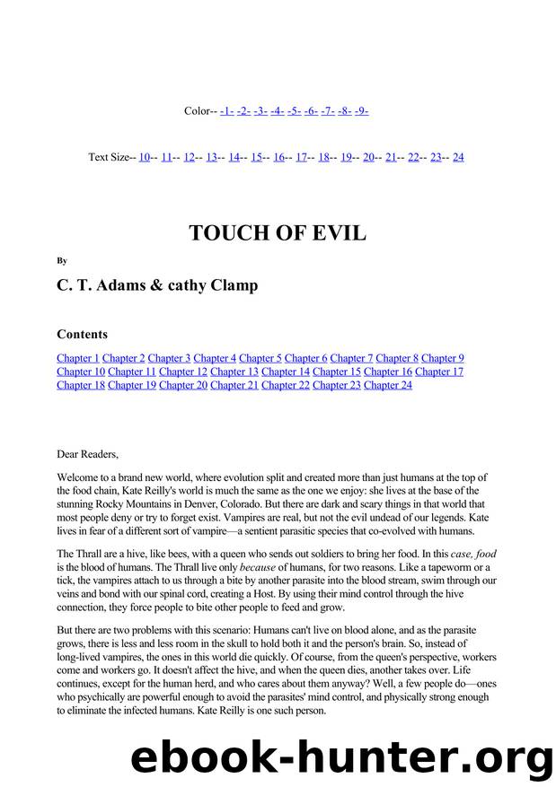 C.t. Adams . Cathy Clamp - Thrall 01 by Touch Of Evil
