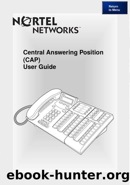 CAP User Guide by Unknown