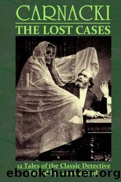 CARNACKI: The Lost Cases by unknow