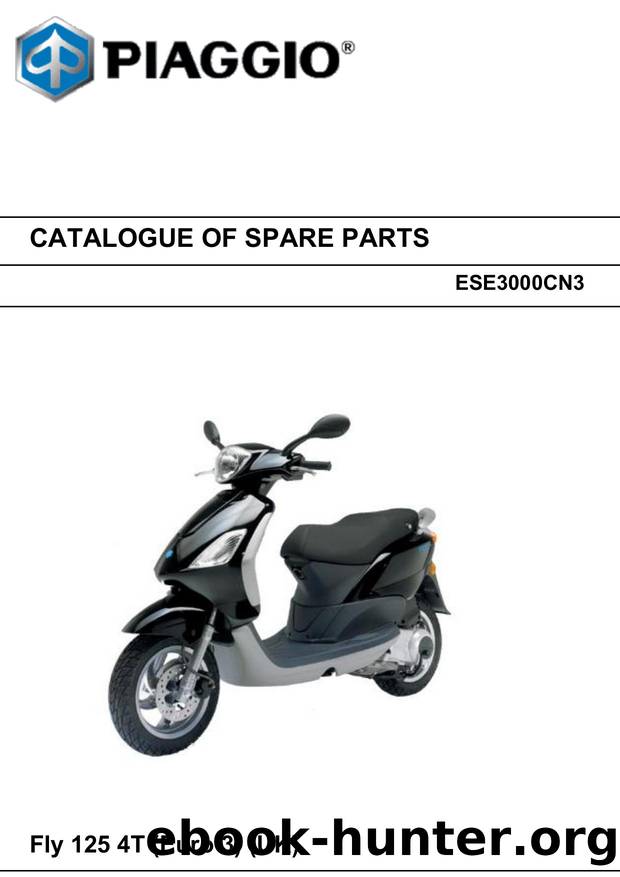 CATALOGUE OF SPARE PARTS Fly-125-4T--Euro-3---UK---Cina by Unknown