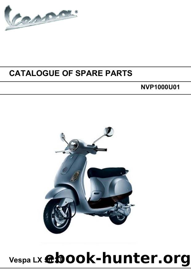 CATALOGUE OF SPARE PARTS Vespa-LX-50-2T-en by Unknown